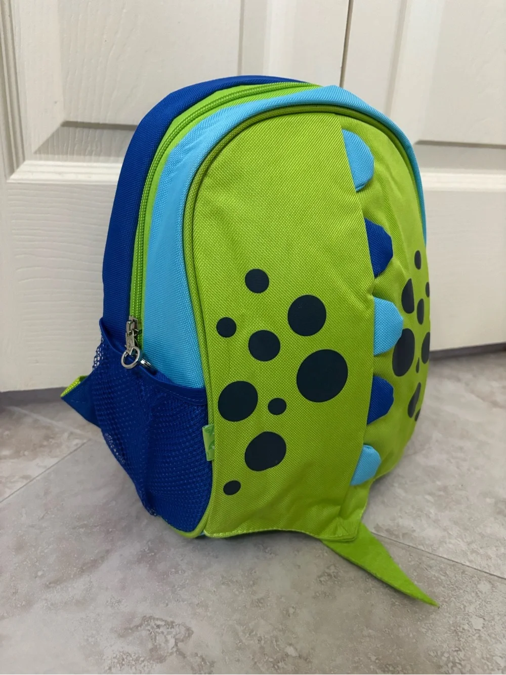 Green Dinosaur Insulated Toddler Backpack